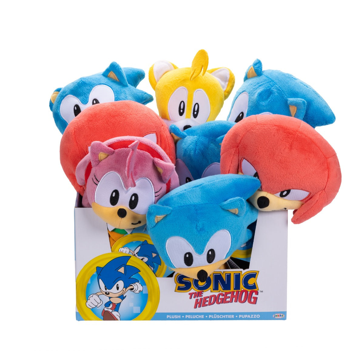 NINTENDO SONIC - JUCARIE DE PLUS 20 CM, DIVERSE PERSONAJE, S11 (423224)