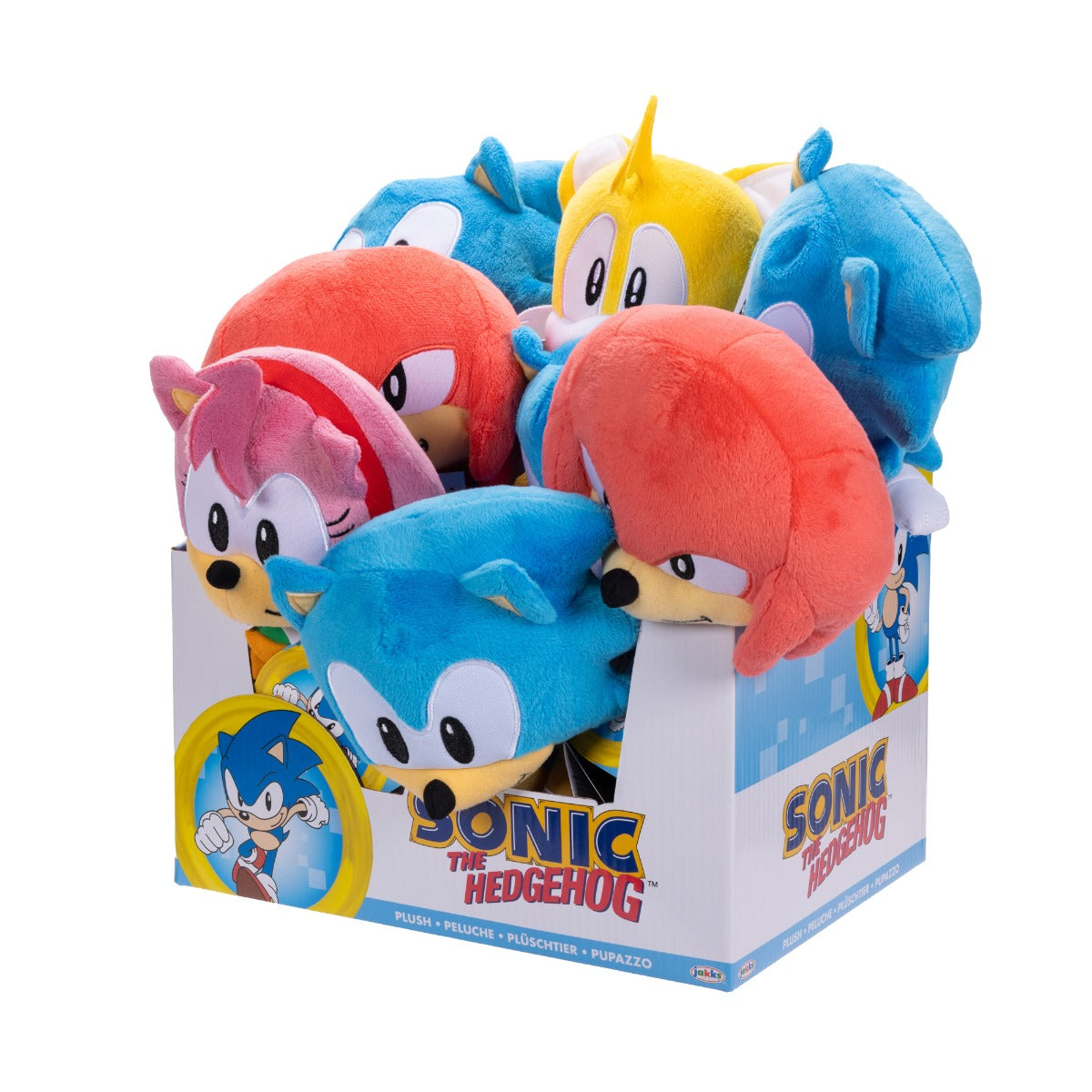 NINTENDO SONIC - JUCARIE DE PLUS 20 CM, DIVERSE PERSONAJE, S11 (423224)