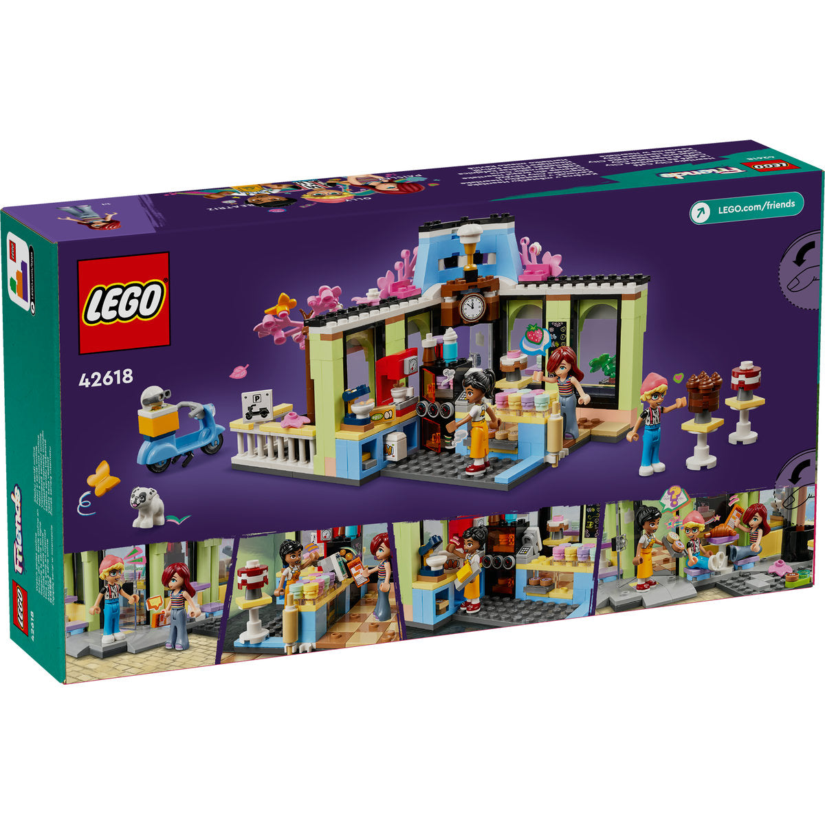 CAFENEA DIN ORASUL HEARTLAKE - LEGO FRIENDS (42618)