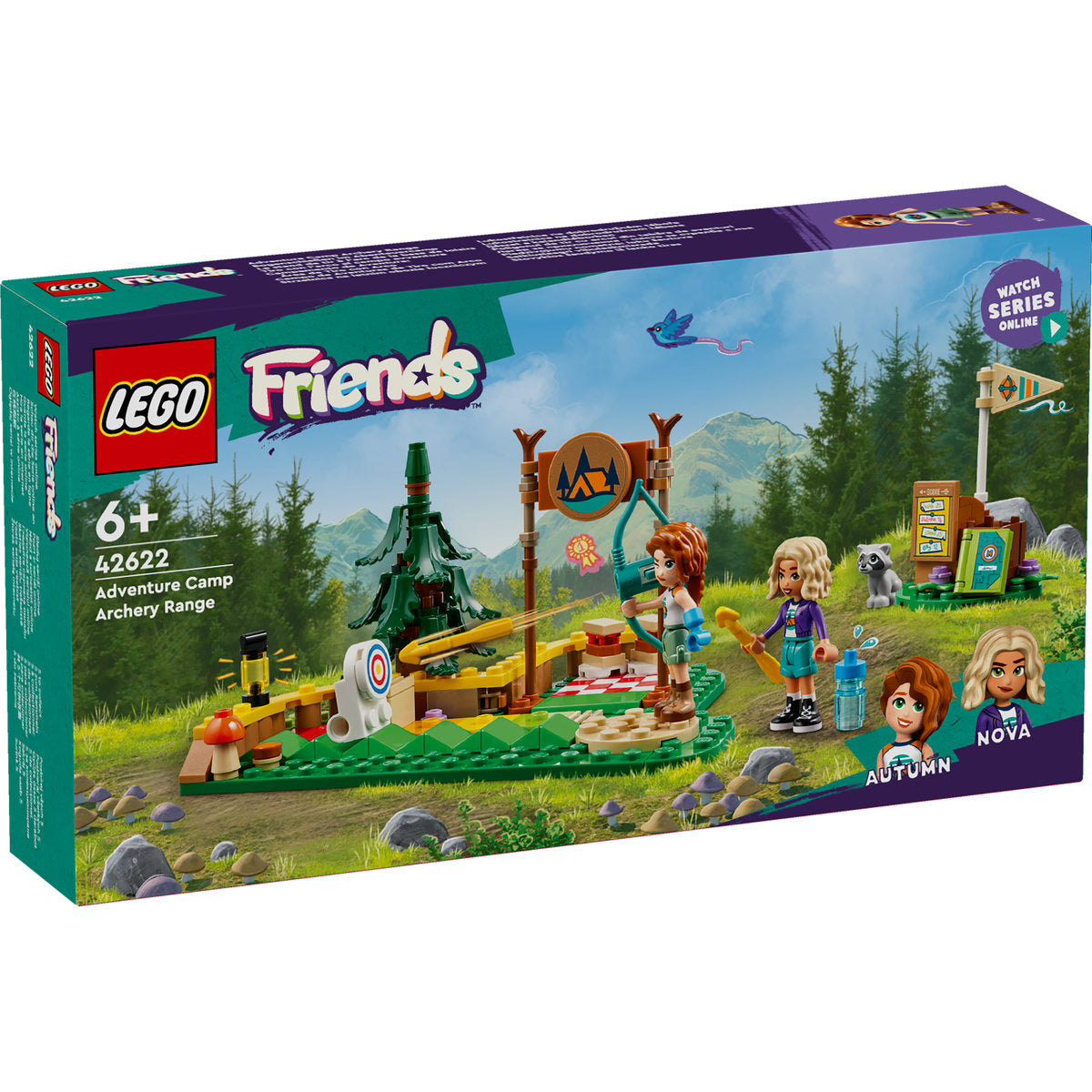 POLIGONUL DE TIR CU ARCUL ÎN TABARA DE AVENTURI - LEGO FRIENDS (42622)