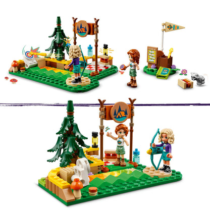 POLIGONUL DE TIR CU ARCUL ÎN TABARA DE AVENTURI - LEGO FRIENDS (42622)