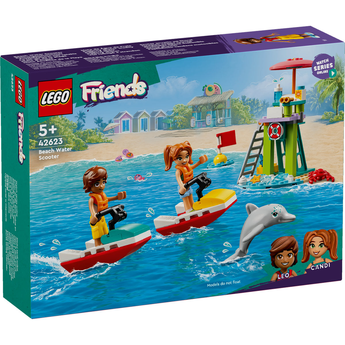 SCUTER ACVATIC PE LITORAL - LEGO FRIENDS (42623)