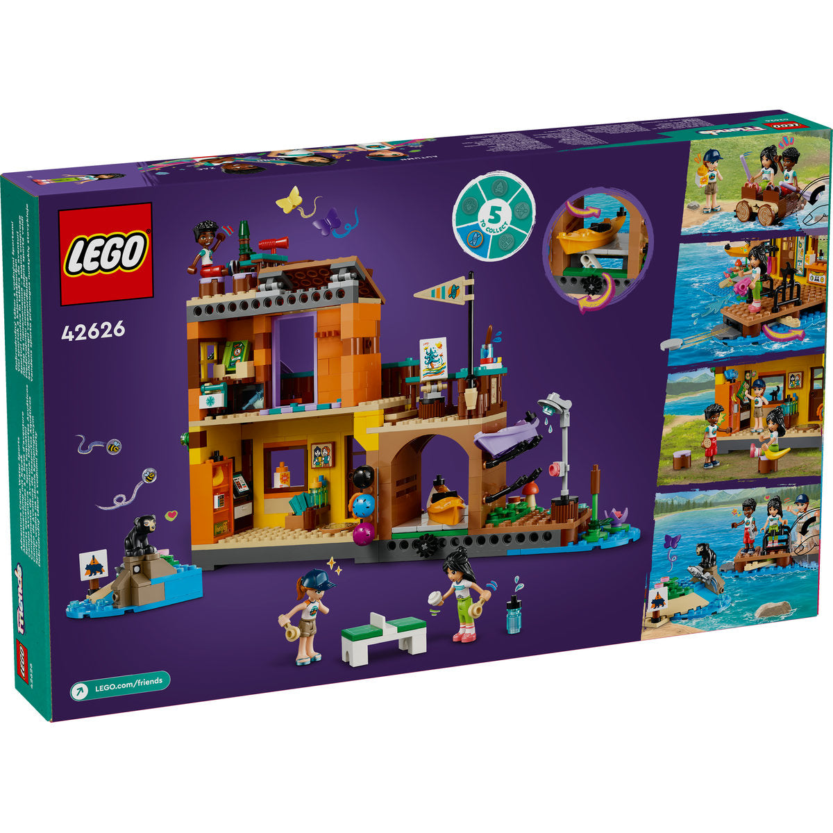 SPORTURI NAUTICE ÎN TABARA DE AVENTURI - LEGO FRIENDS (42626)