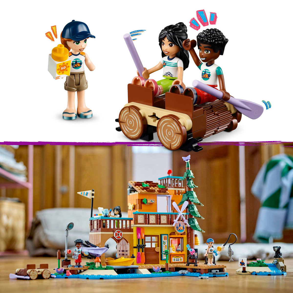 SPORTURI NAUTICE ÎN TABARA DE AVENTURI - LEGO FRIENDS (42626)