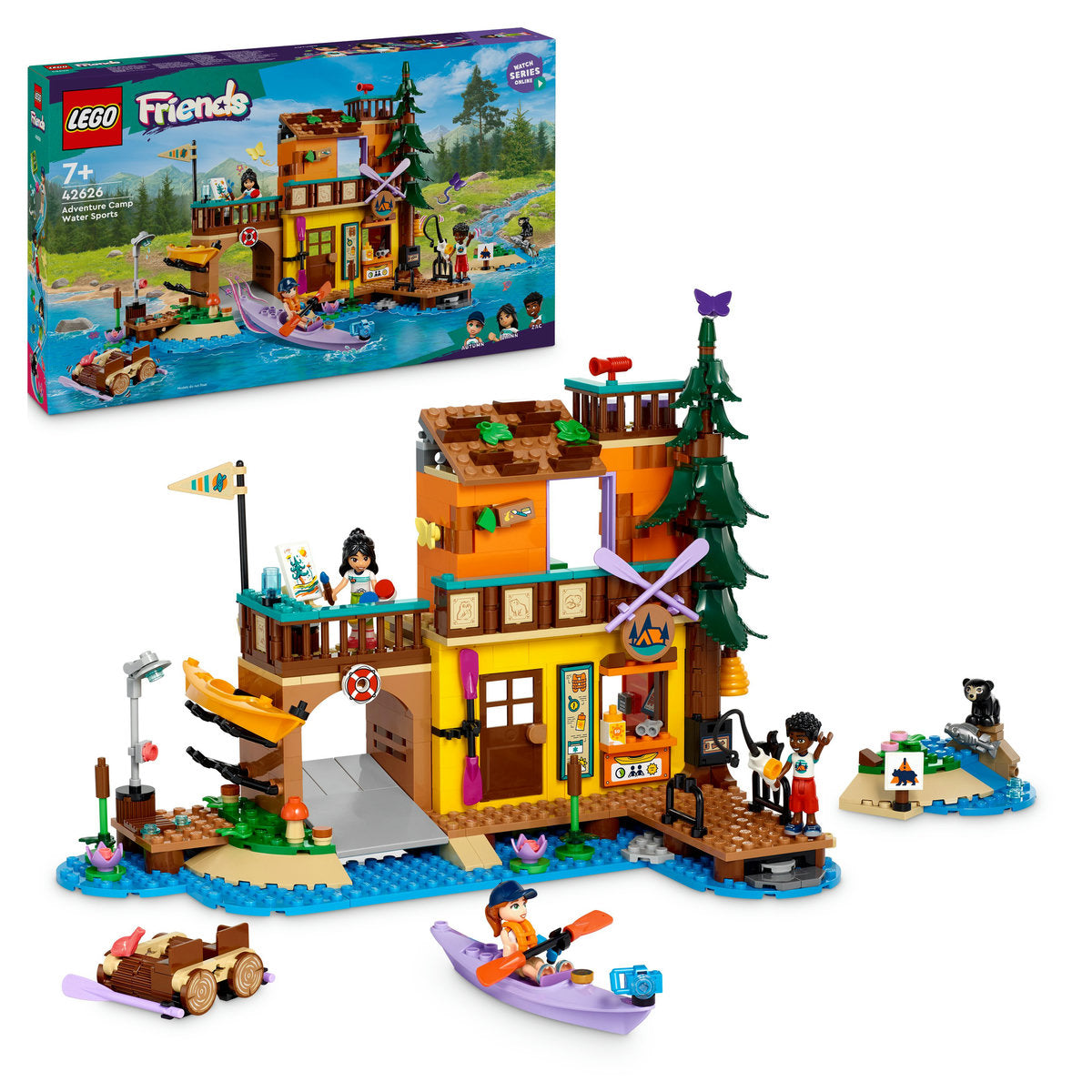 SPORTURI NAUTICE ÎN TABARA DE AVENTURI - LEGO FRIENDS (42626)