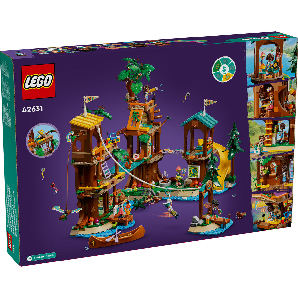 CASA DIN COPAC DIN TABARA DE AVENTURI - LEGO FRIENDS (42631)