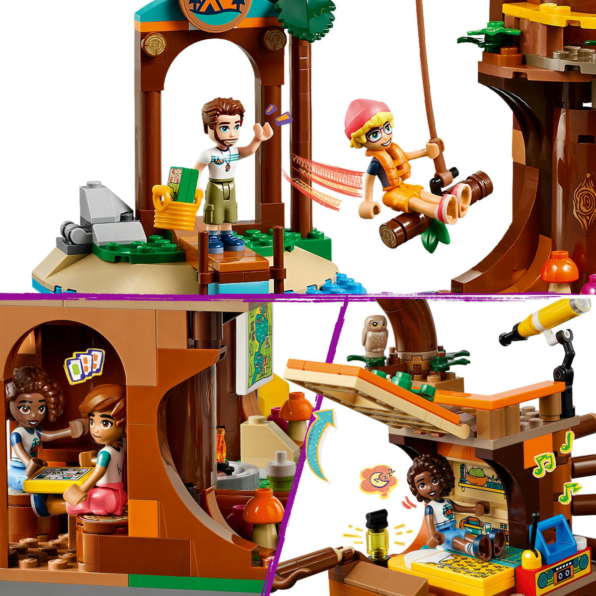 CASA DIN COPAC DIN TABARA DE AVENTURI - LEGO FRIENDS (42631)