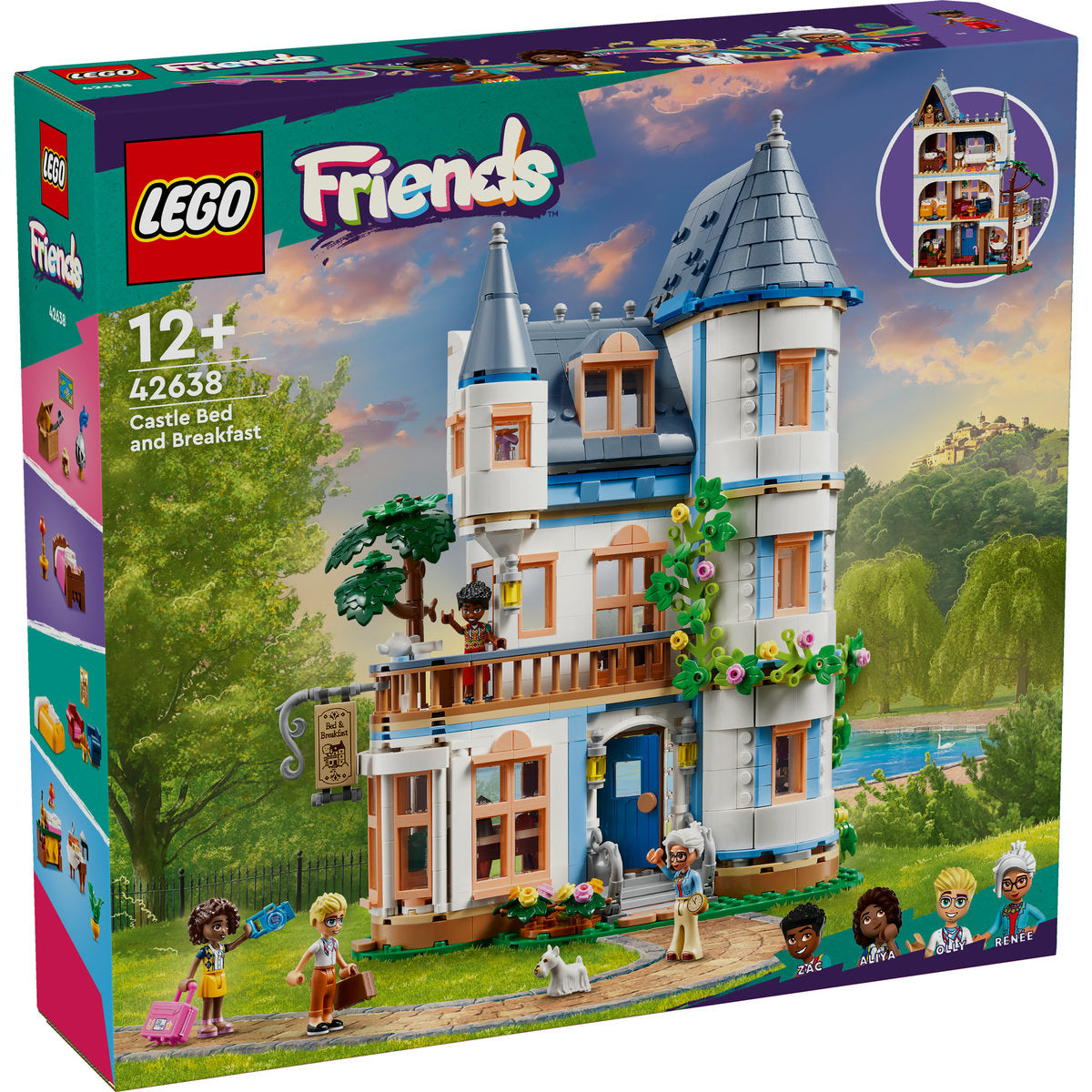 CASTELUL-PENSIUNE - LEGO FRIENDS (42638)