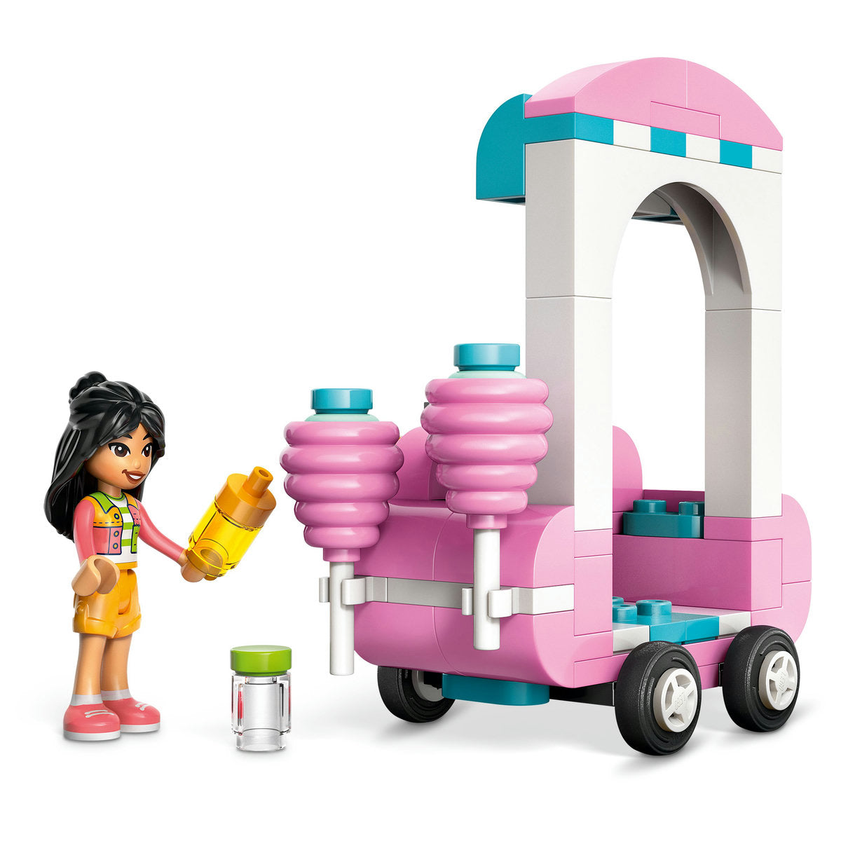 TARABA CU VATA DE ZAHAR SI SCUTER - LEGO FRIENDS (42643)