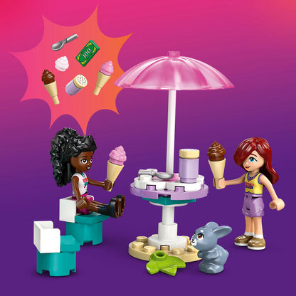 FURGONETA DE ÎNGHETATA ÎN ORASUL HEARTLAKE - LEGO FRIENDS (42644)