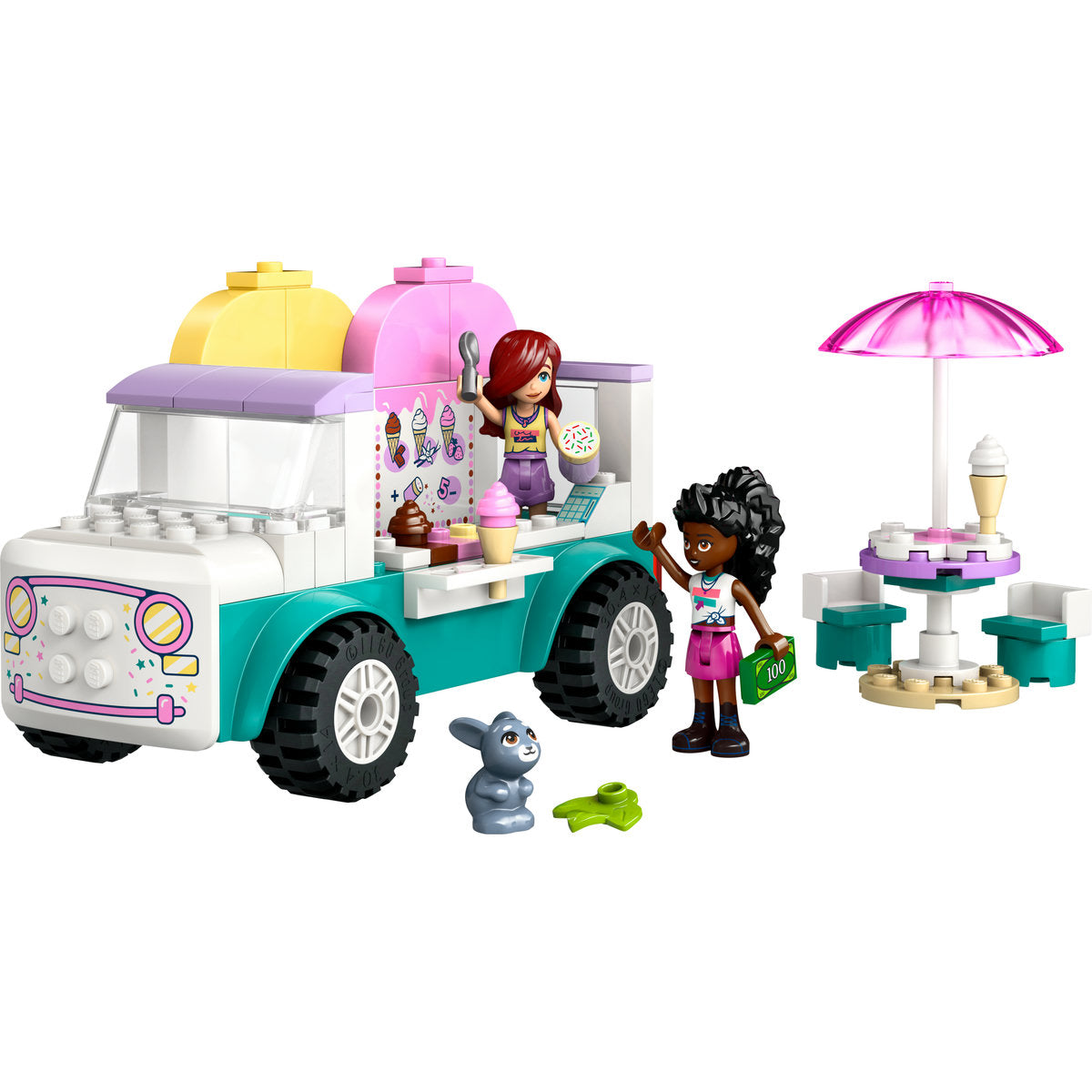 FURGONETA DE ÎNGHETATA ÎN ORASUL HEARTLAKE - LEGO FRIENDS (42644)