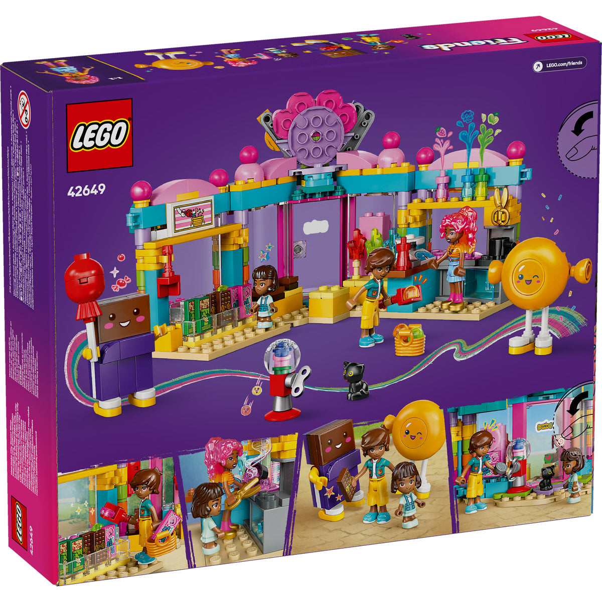 MAGAZINUL DE DULCIURI DIN ORASUL HEARTLAKE - LEGO FRIENDS (42649)