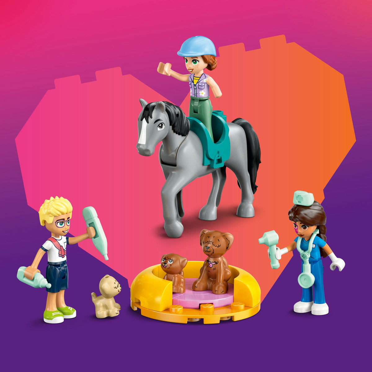 CLINICA VETERINARA PENTRU CAI SI ANIMALE DE COMPANIE - LEGO FRIENDS (42651)