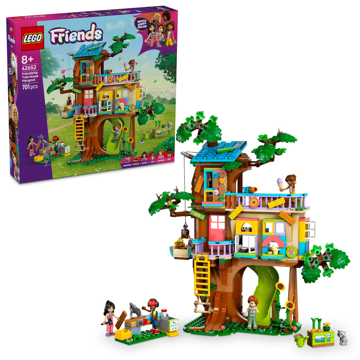 MOMENTE CU PRIETENII LA CASA DIN COPAC - LEGO FRIENDS (42652)