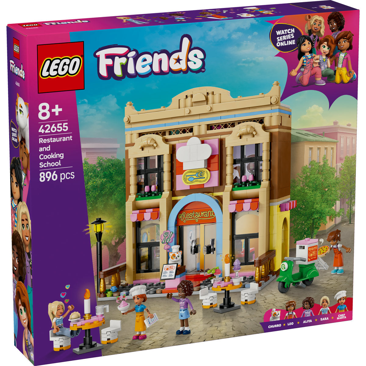 RESTAURANT SI SCOALA DE GASTRONOMIE - LEGO FRIENDS (42655)