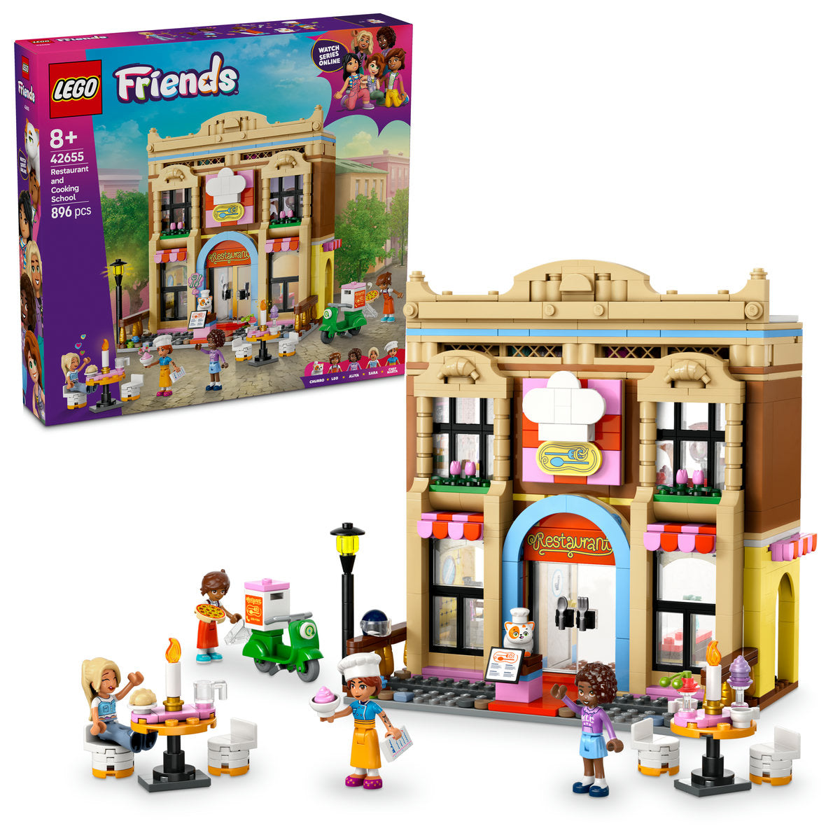 RESTAURANT SI SCOALA DE GASTRONOMIE - LEGO FRIENDS (42655)