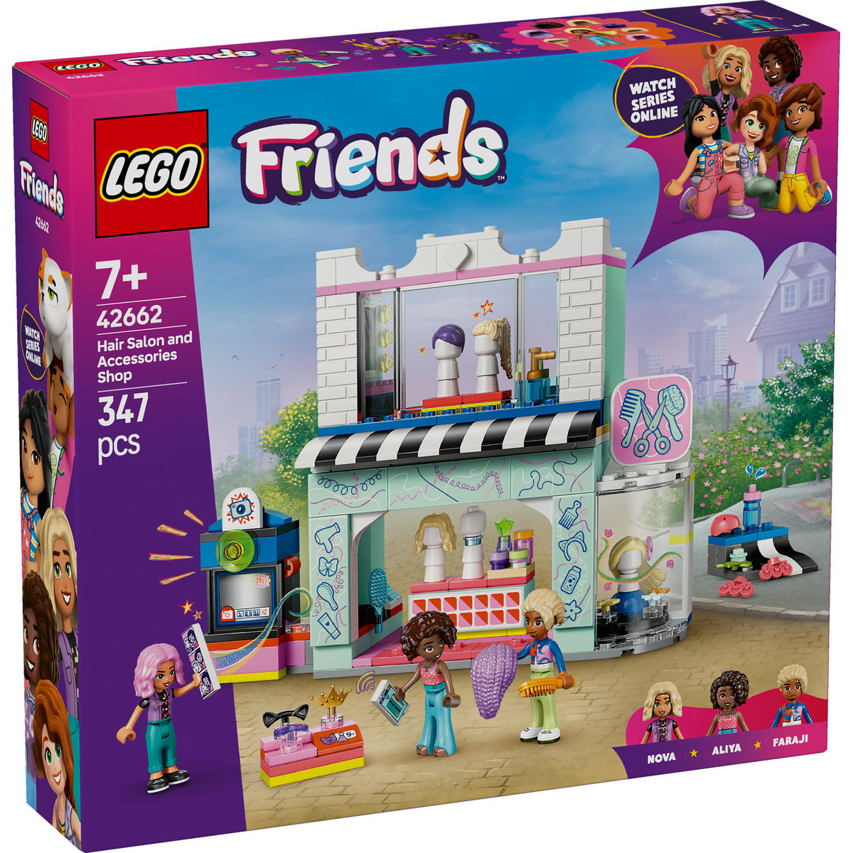 SALON DE COAFURA SI MAGAZIN DE ACCESORII - LEGO FRIENDS (42662)