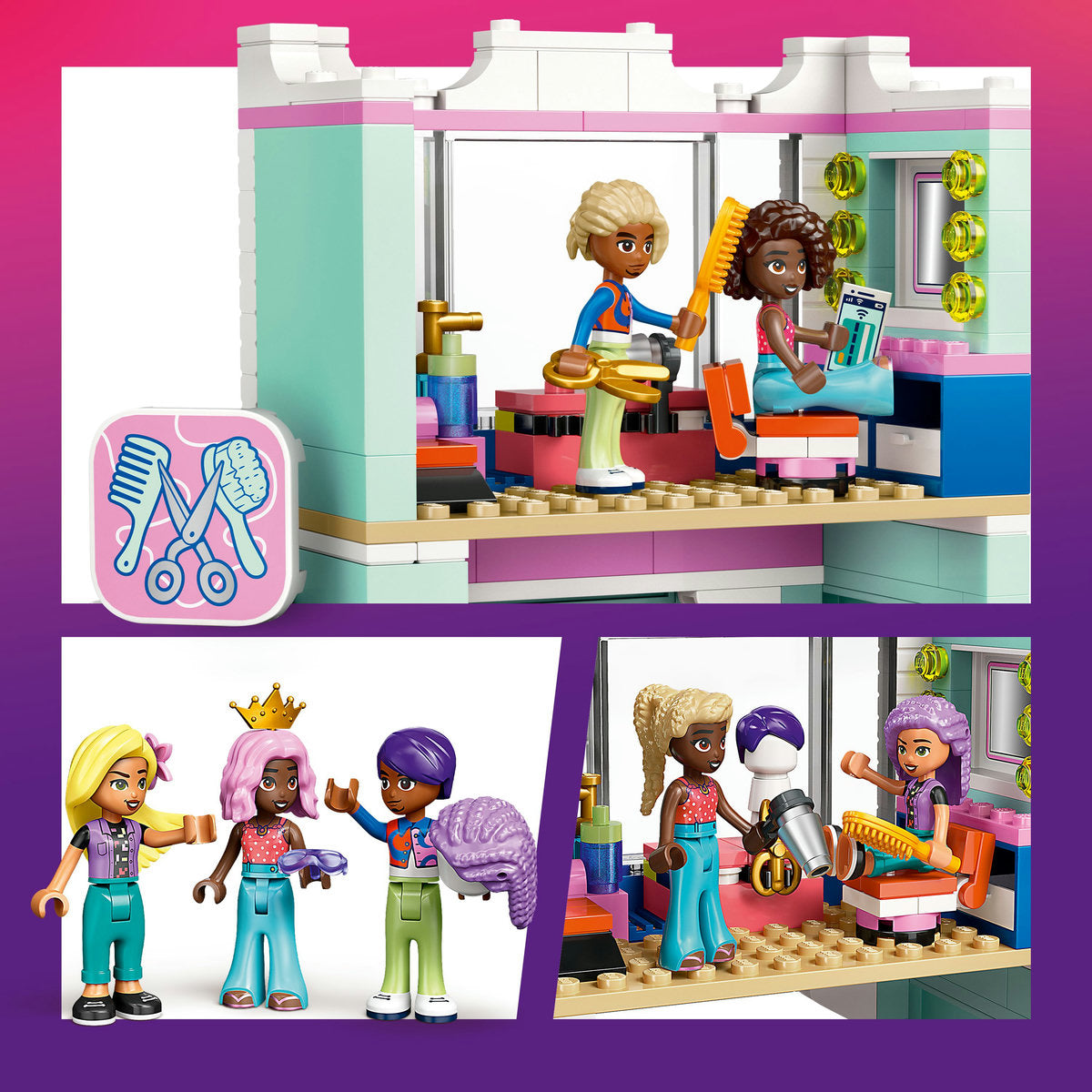 SALON DE COAFURA SI MAGAZIN DE ACCESORII - LEGO FRIENDS (42662)