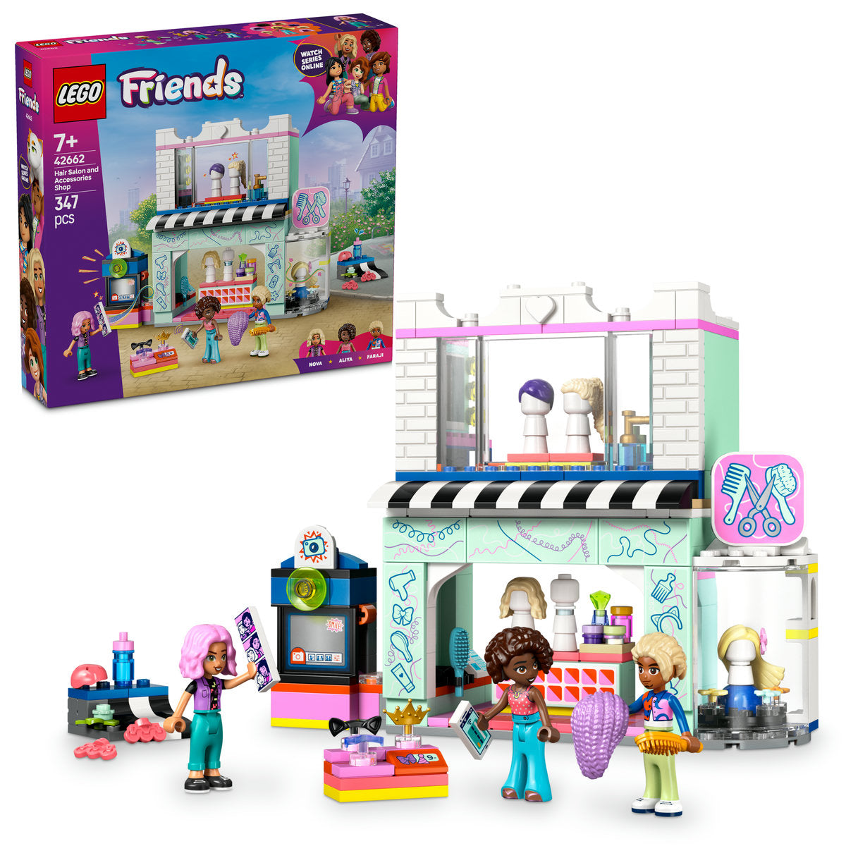 SALON DE COAFURA SI MAGAZIN DE ACCESORII - LEGO FRIENDS (42662)