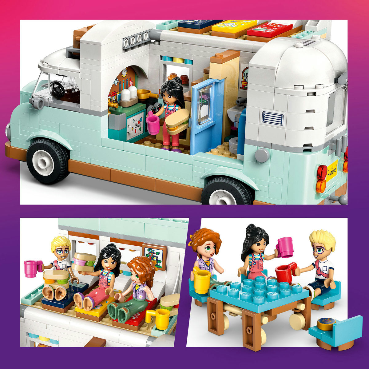 AVENTURA ÎN RULOTA CU PRIETENII - LEGO FRIENDS (42663)