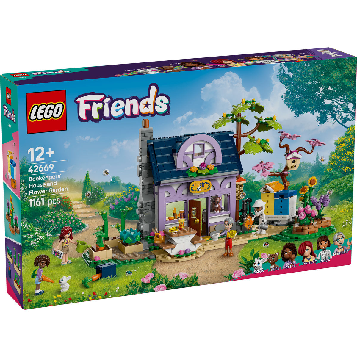 CASA APICULTORILOR SI GRADINA CU FLORI - LEGO FRIENDS (42669)