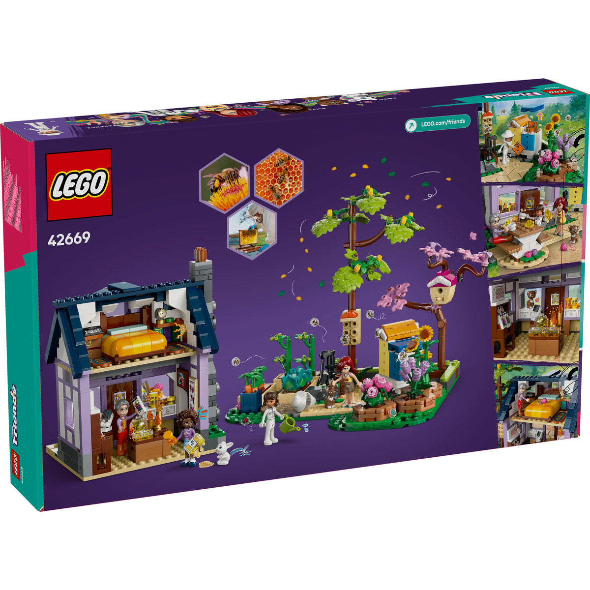 CASA APICULTORILOR SI GRADINA CU FLORI - LEGO FRIENDS (42669)