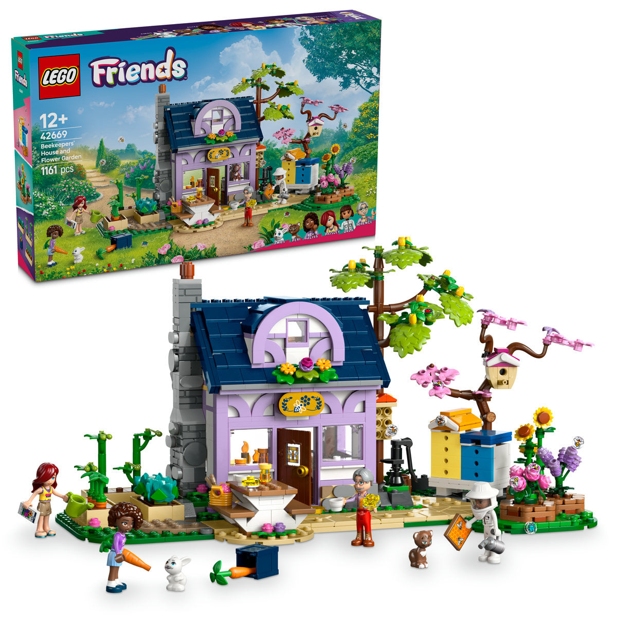 CASA APICULTORILOR SI GRADINA CU FLORI - LEGO FRIENDS (42669)