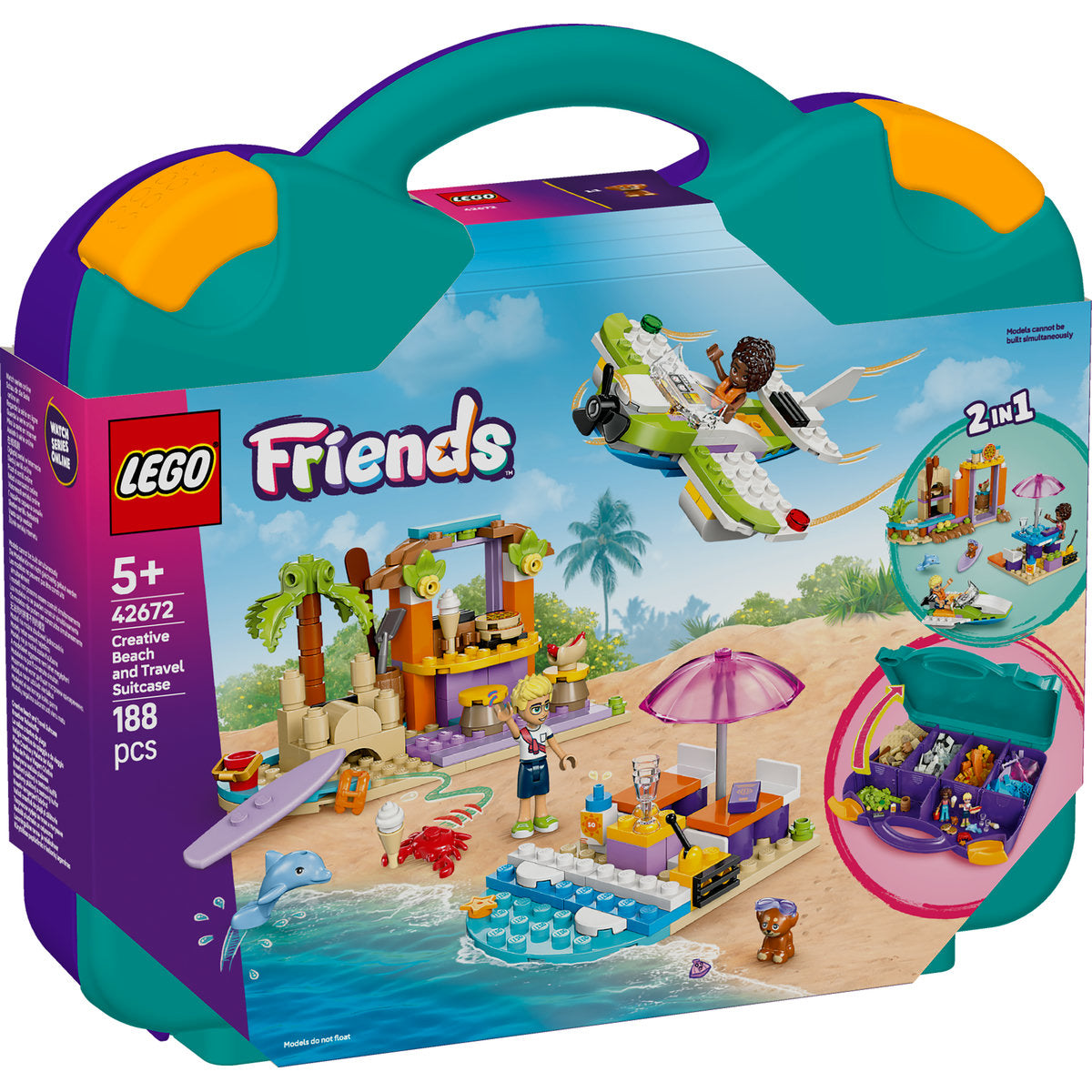 VALIZA PENTRU PLAJA SI CALATORIE - LEGO FRIENDS (42672)