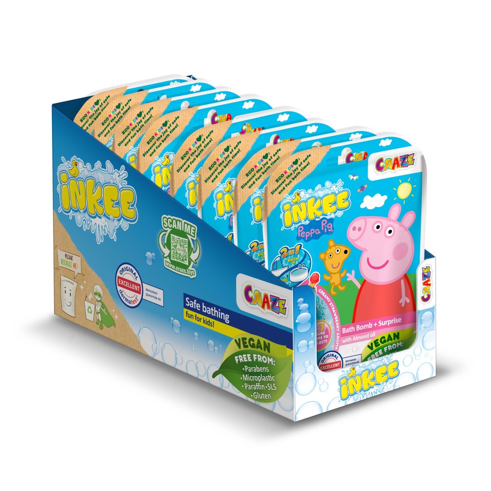 BILA DE BAIE CU SURPRIZA PEPPA PIG - CRAZE (CRZ43127)