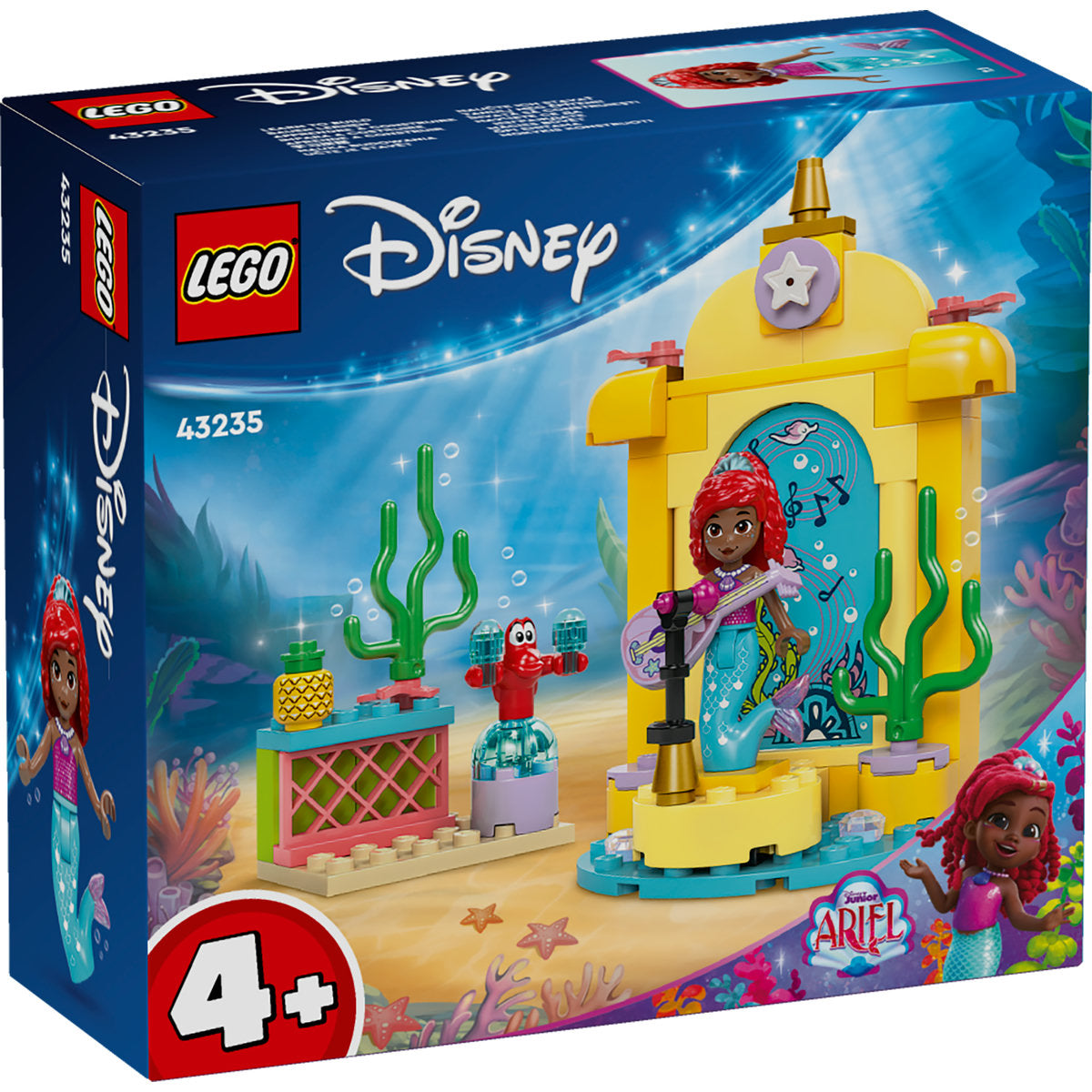 SCENA MUZICALA A LUI ARIEL - LEGO DISNEY (43235)