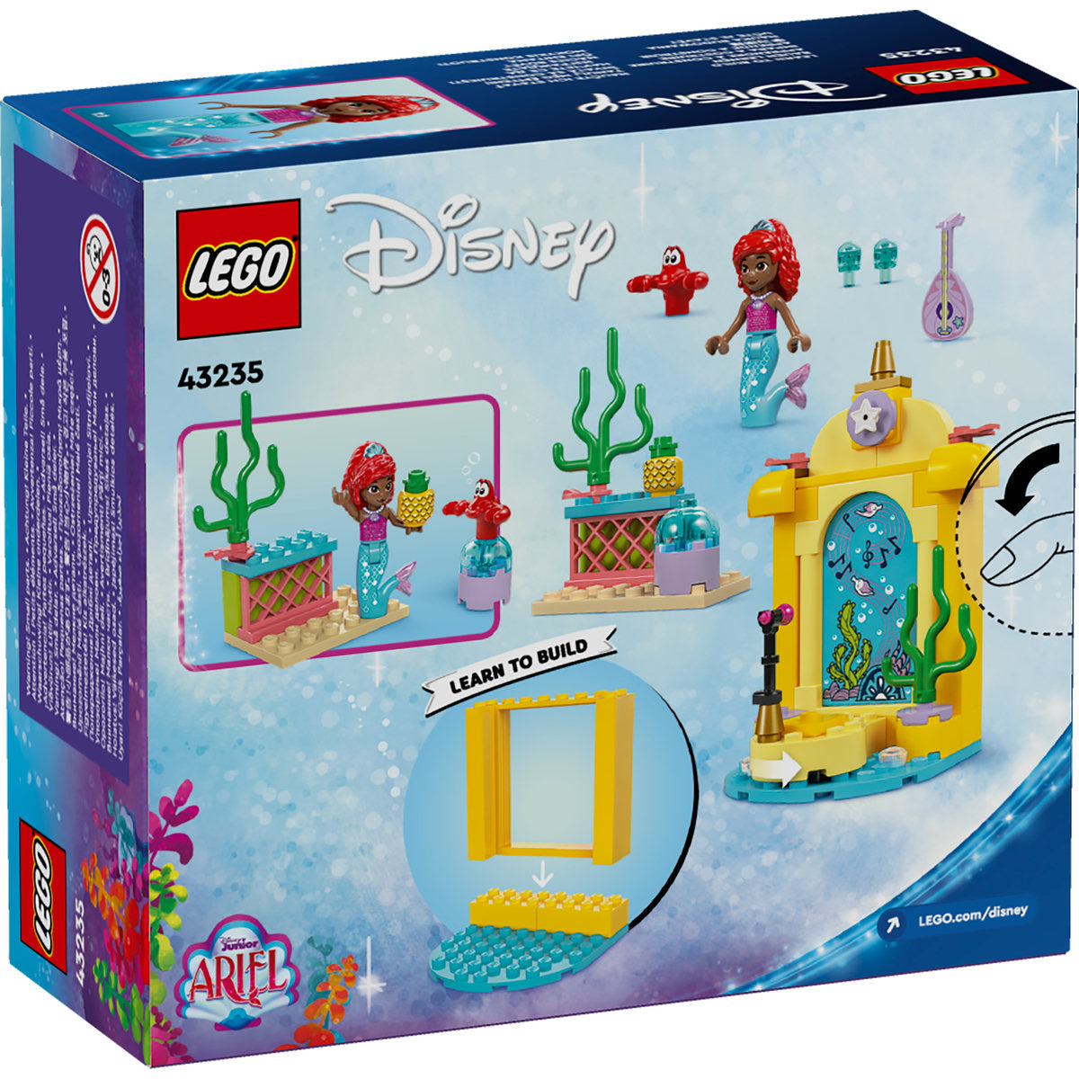 SCENA MUZICALA A LUI ARIEL - LEGO DISNEY (43235)