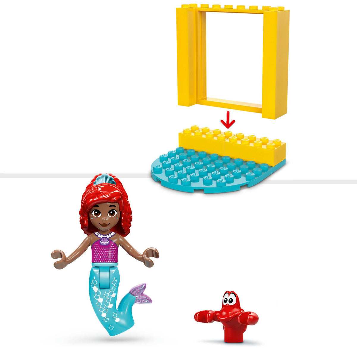 SCENA MUZICALA A LUI ARIEL - LEGO DISNEY (43235)