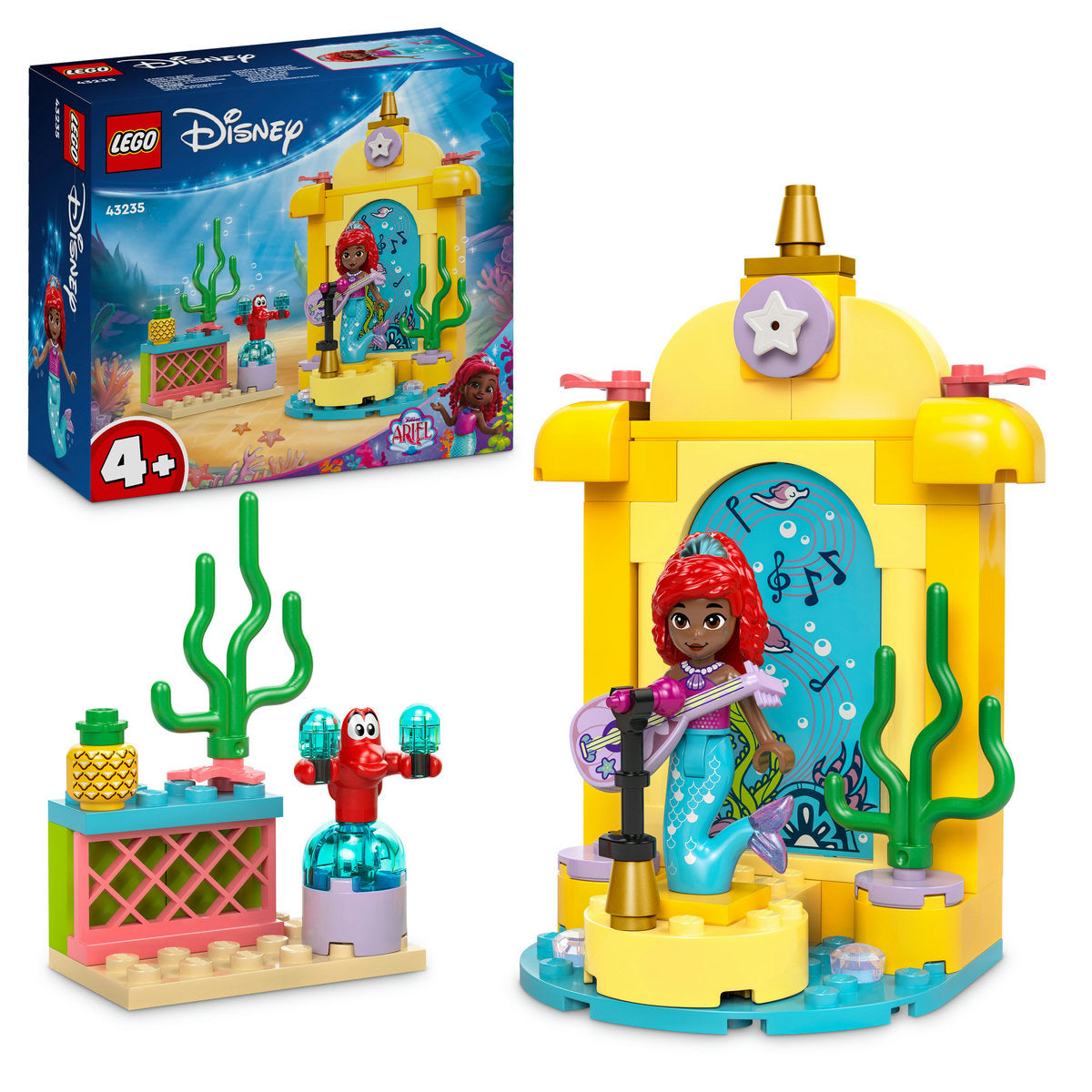 SCENA MUZICALA A LUI ARIEL - LEGO DISNEY (43235)