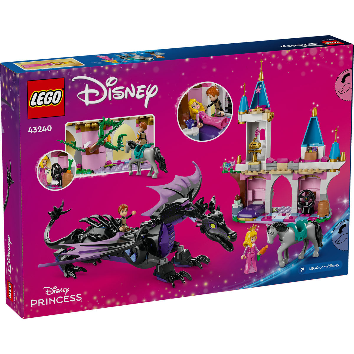 MALEFICENT SUB FORMA DE DRAGON - LEGO DISNEY (43240)