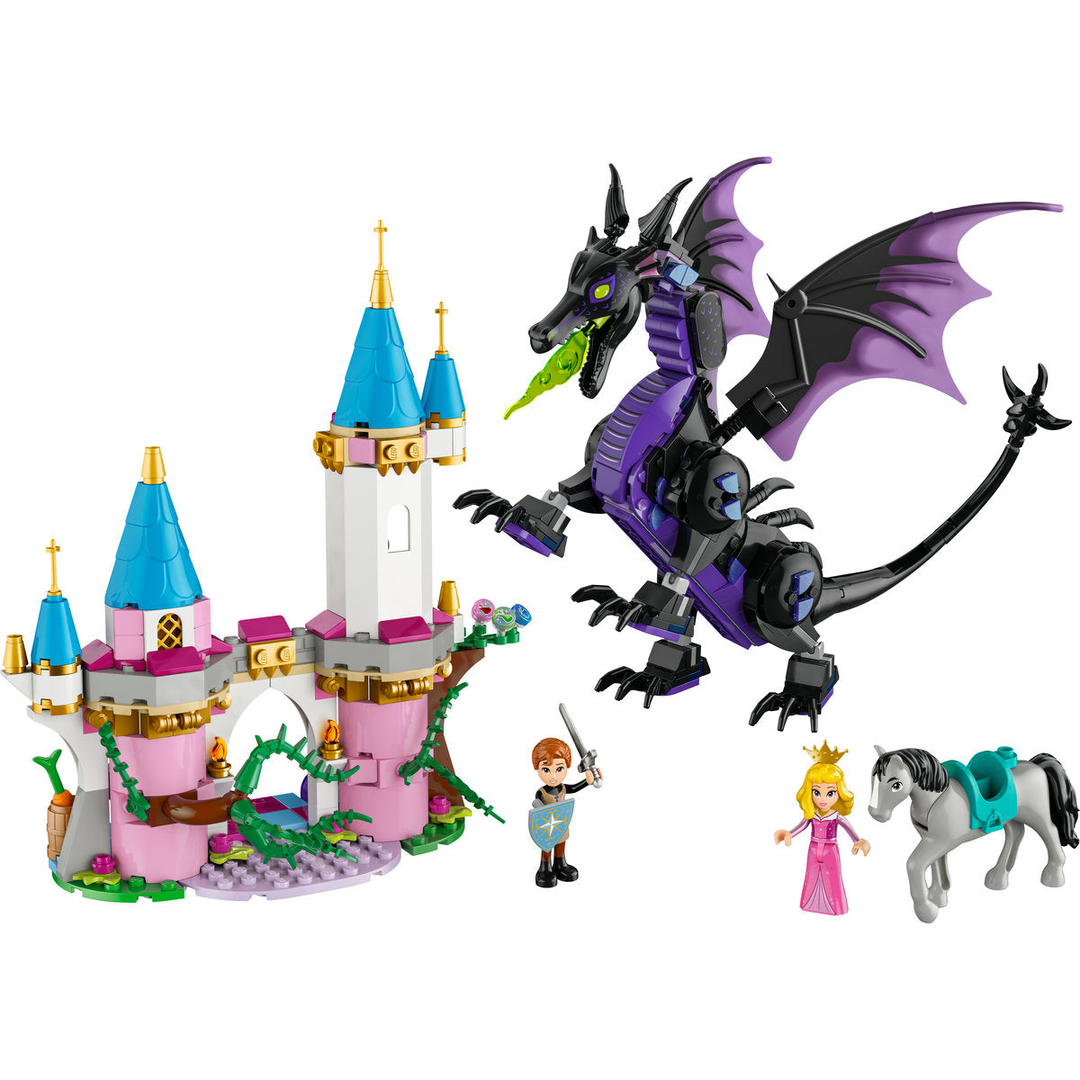 MALEFICENT SUB FORMA DE DRAGON - LEGO DISNEY (43240)