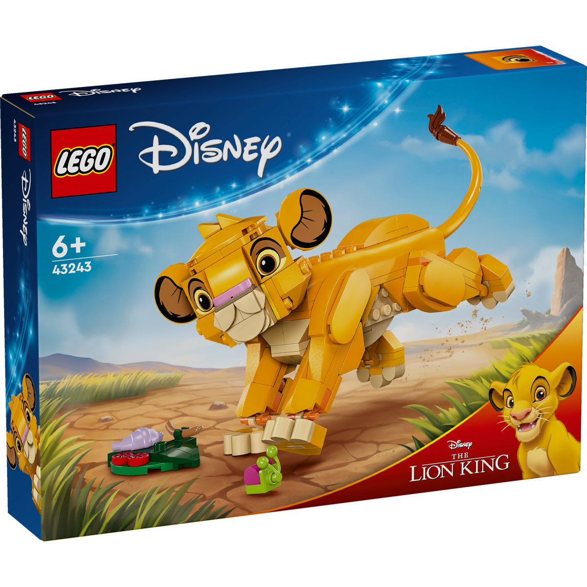 PUIUL SIMBA, REGELE LEU - LEGO DISNEY (43243)