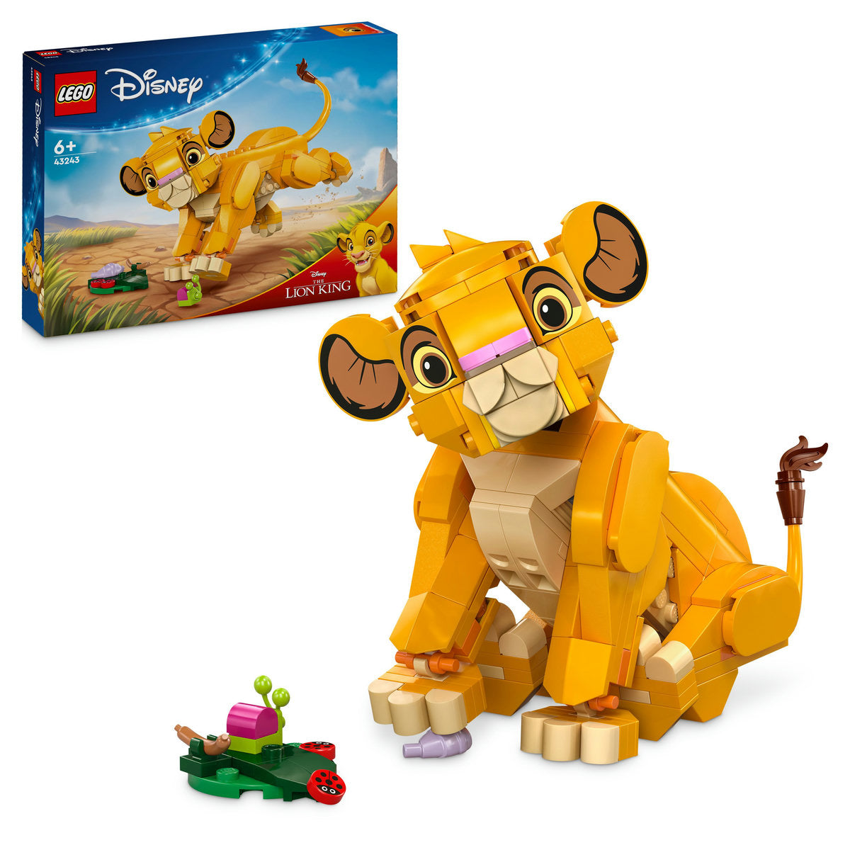 PUIUL SIMBA, REGELE LEU - LEGO DISNEY (43243)