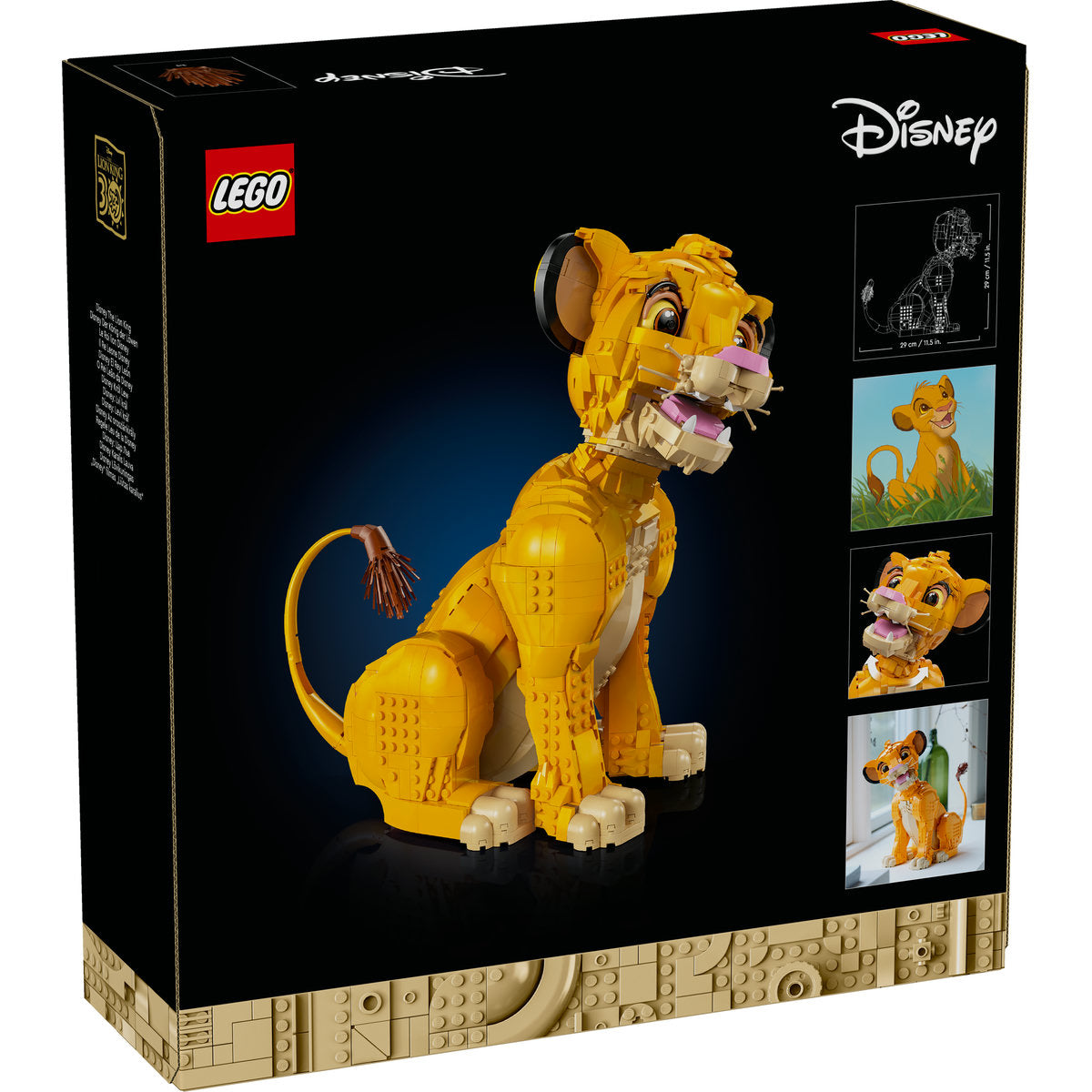 SIMBA, REGELE LEU - LEGO DISNEY (43247)