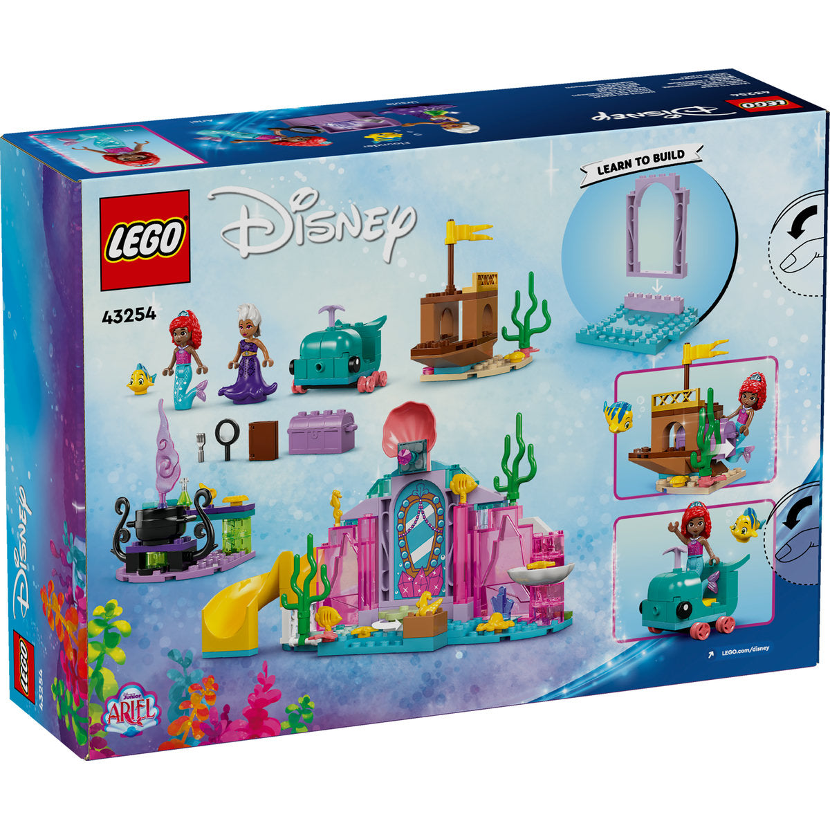 PESTERA DE CRISTAL A LUI ARIEL - LEGO DISNEY (43254)