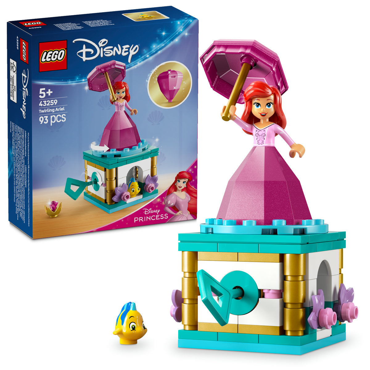 ARIEL FACÂND PIRUETE - LEGO DISNEY (43259)