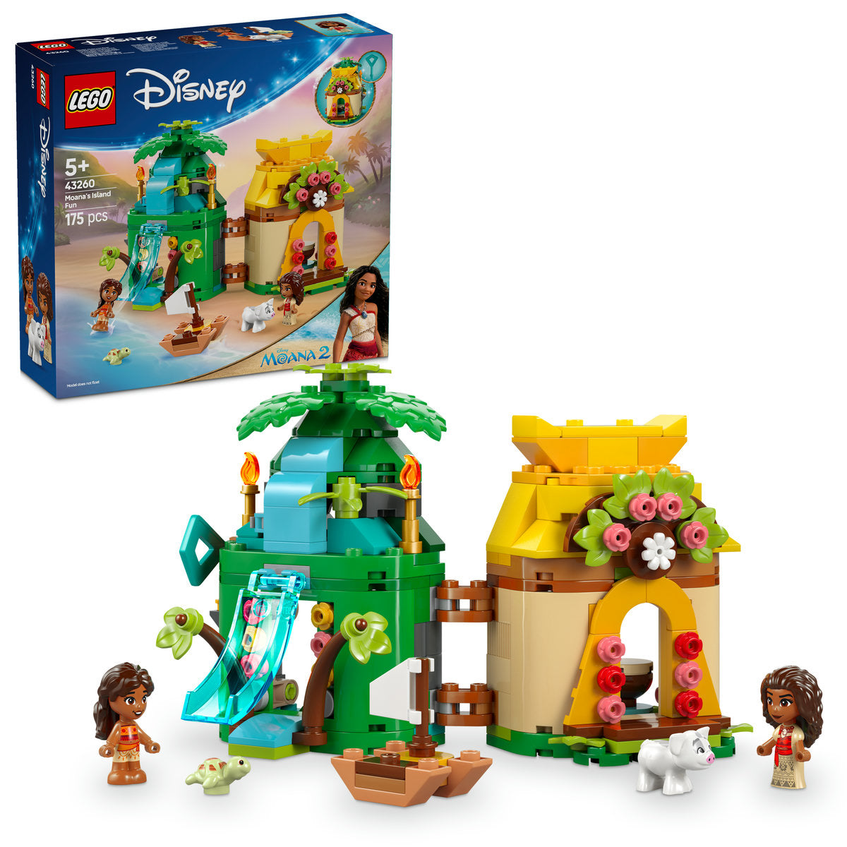 DISTRACTIE PE INSULA MOANEI - LEGO DISNEY (43260)