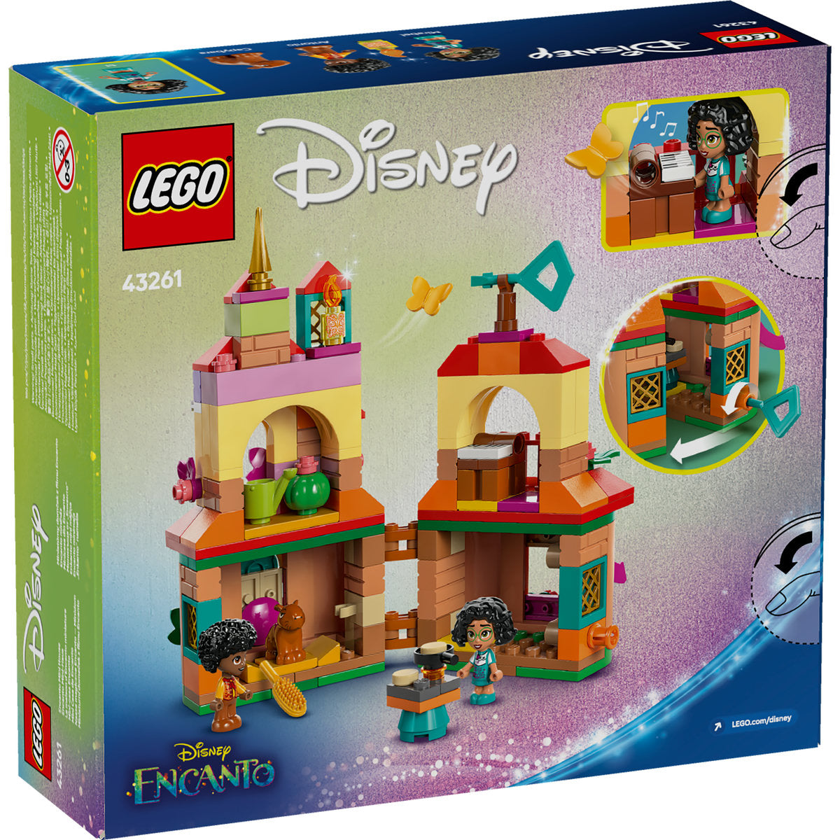 MINICASA DIN ENCANTO - LEGO DISNEY (43261)