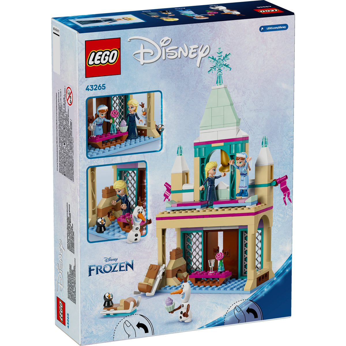 CASTELUL ARENDELLE DIN REGATUL DE GHEATA - LEGO DISNEY (43265)