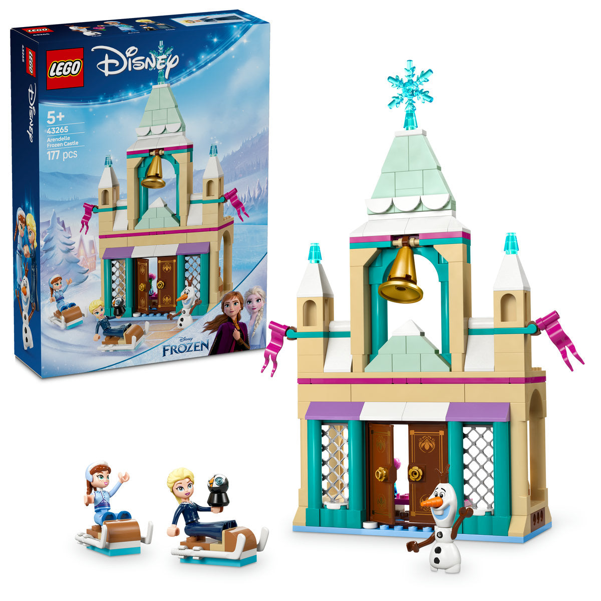 CASTELUL ARENDELLE DIN REGATUL DE GHEATA - LEGO DISNEY (43265)