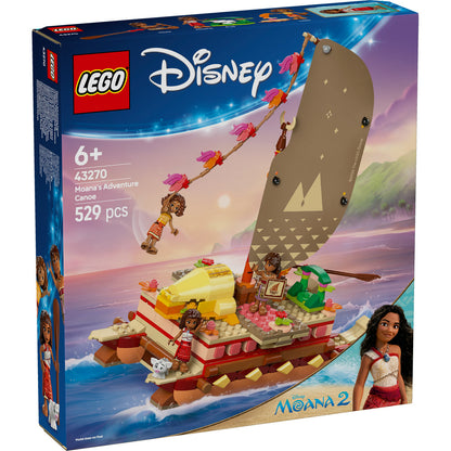 CANOEA DE AVENTURA A MOANEI - LEGO DISNEY (43270)