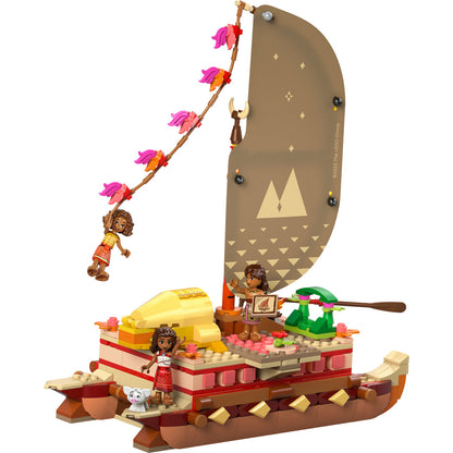 CANOEA DE AVENTURA A MOANEI - LEGO DISNEY (43270)