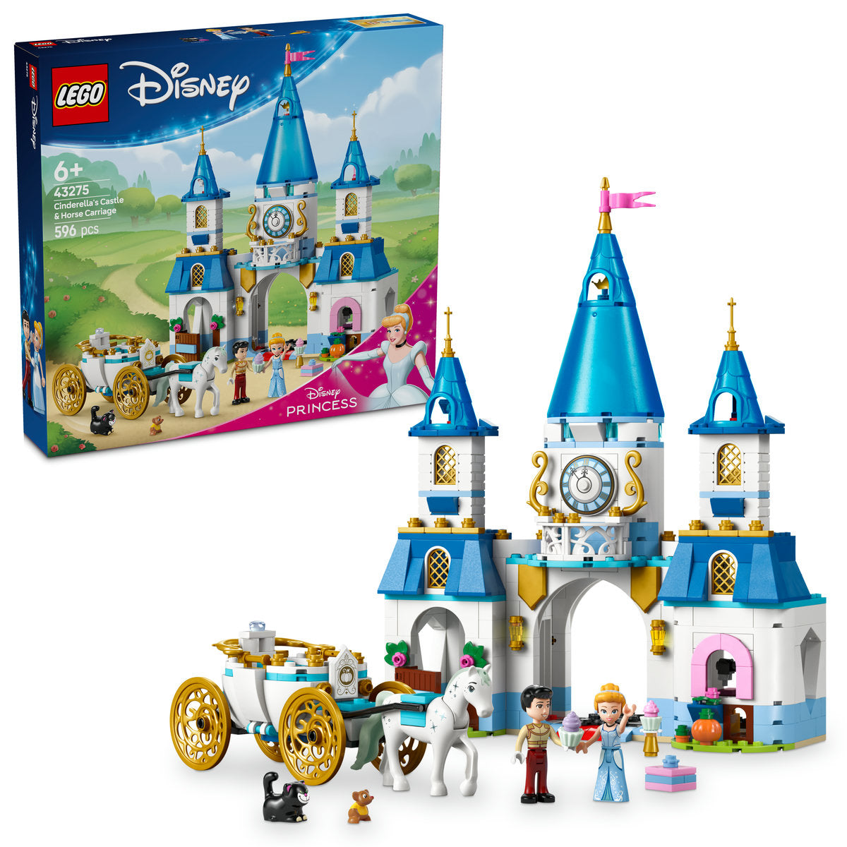 CASTELUL SI CALEASCA CENUSARESEI - LEGO DISNEY (43275)