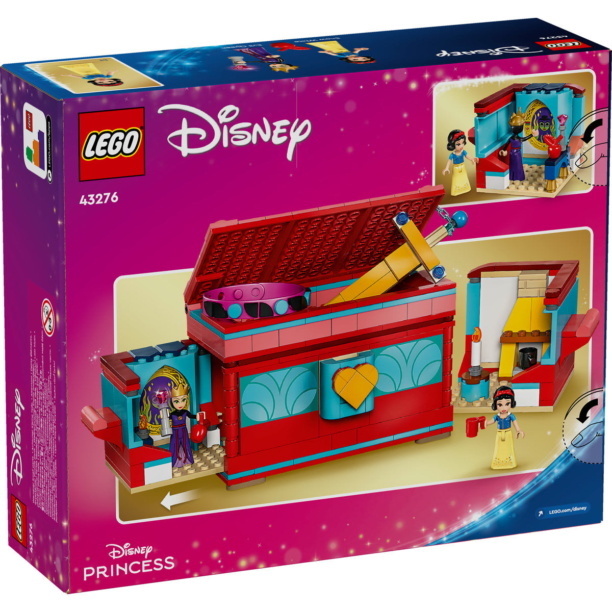 CUTIA CU BIJUTERII A ALBEI CA ZAPADA - LEGO DISNEY (43276)