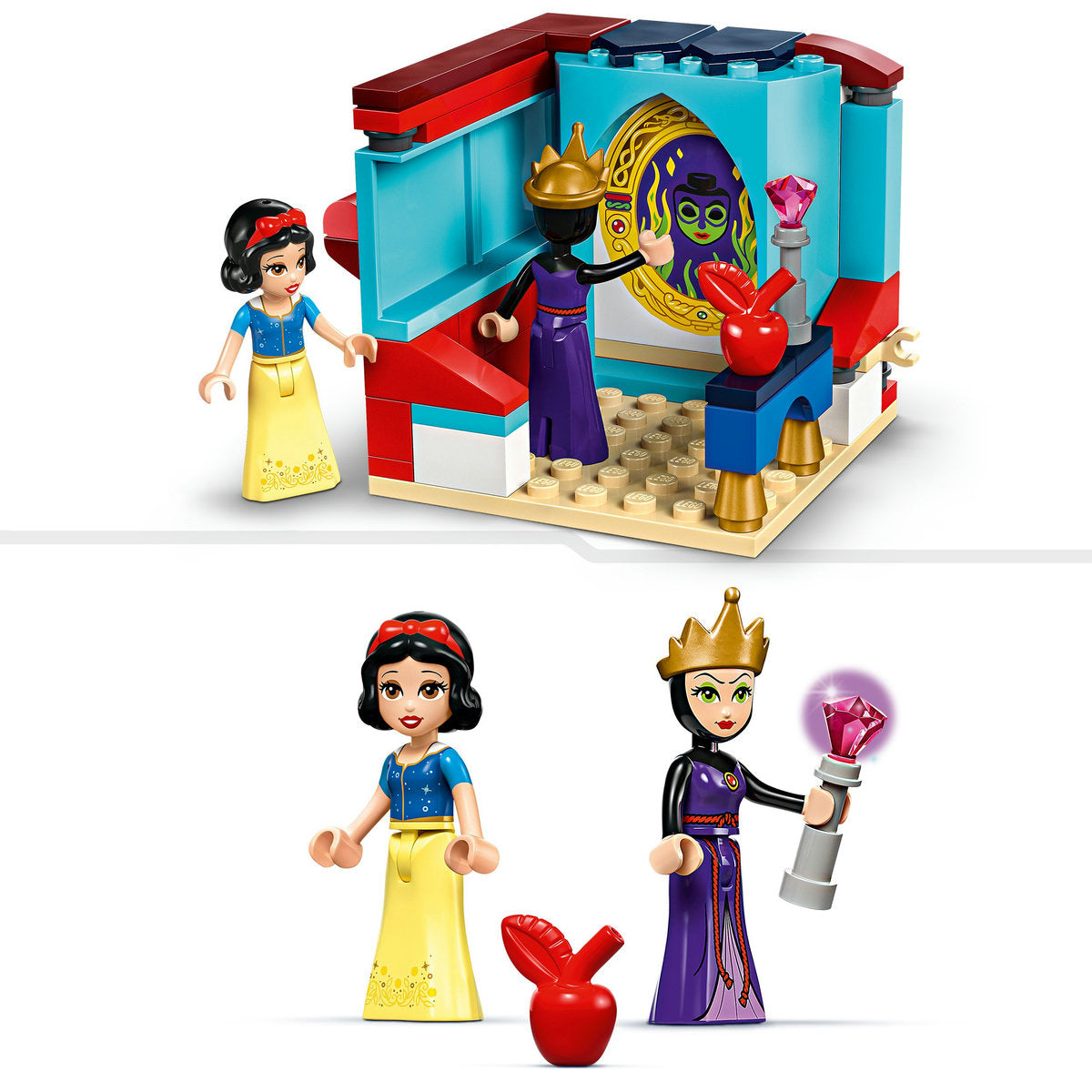 CUTIA CU BIJUTERII A ALBEI CA ZAPADA - LEGO DISNEY (43276)