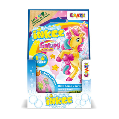 BATHROOM BALL WITH UNICORN SURPRISE GALUPY - CRAZE (CRZ43547)